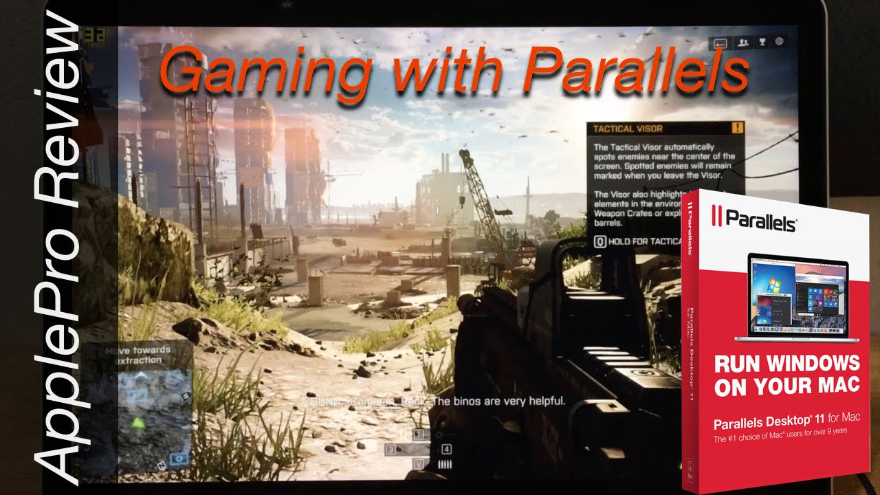 does parallels work well for gaming on mac